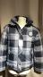 Preview: HV Polo Winterjacke  Andrada grau kariert Gr. M